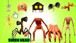 📢 СИРЕНОГОЛОВЫЙ 📢 - СОБЕРИ СИРЕНОГОЛОВОГО ПРАВИЛЬНО. SIREN HEAD - ВИДЫ.