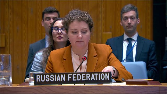 Statement by Anna Evstigneeva at a UNSC Briefing on the Situation in the Middle East, June 29, 2026 смотреть онлайн