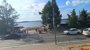 03 июля 2026г Самара, ул. Красноармейская, дорога к Волге на пляж.