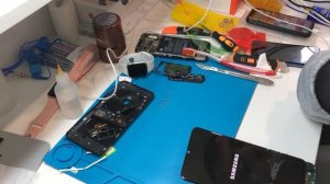 Samsung M21 после воды сенсор не работает