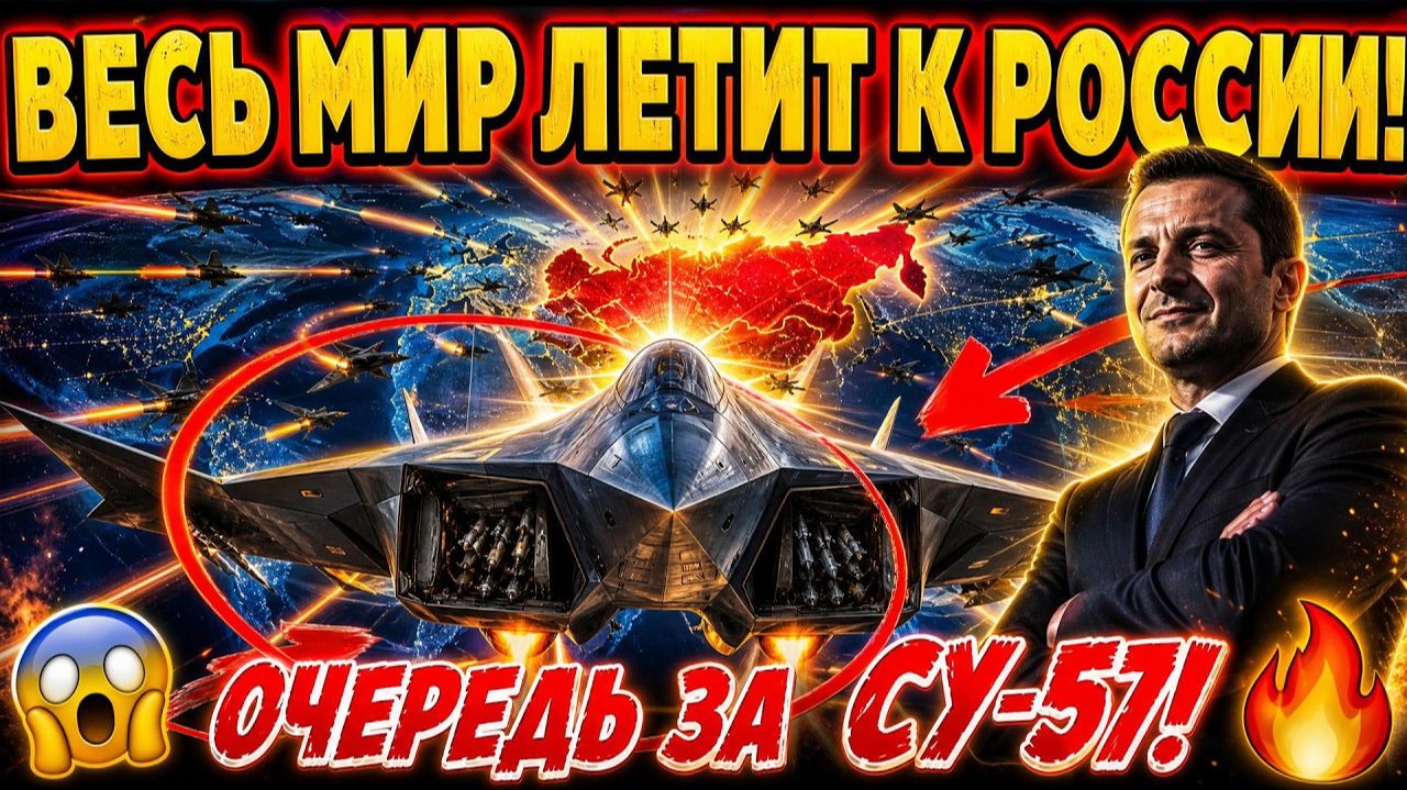К ПУТИНУ ВЫСТРАИВАЮТСЯ ОЧЕРЕДИ! Су 57 взорвал рынок смотреть онлайн