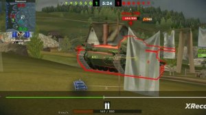 Игра в Tanks Blitz на Semovente M41