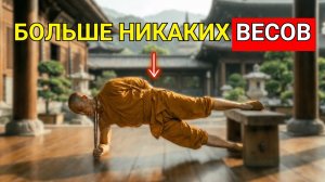 5 шаолиньских изометрических упражнений: замена спортзалу после 50 (без гантелей)