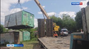 Городские службы продолжают снос опасных строений в Костроме