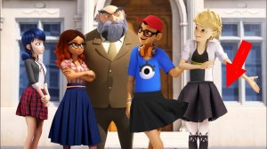 Леди Баг в новой школьной форме. Адриан в юбке?! Miraculous Ladybug Speededit - season 2