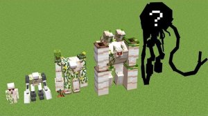 Железный Голем ВСЕ ЭТАПЫ игры в Майнкрафте