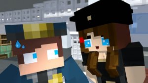 🚔 ПЕРВЫЙ ДЕНЬ Джей Джей и Майки в роли полицейских в Minecraft!
