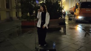 Гречка — Люби меня Люби — Отпетые Мошенники - #кавер песни спела   #УличныйМузыкант Полина Новикова