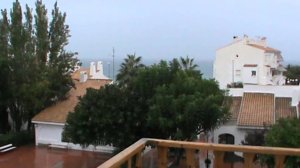 Жизнь в Испании. Дождь над морем, осень пришла, 4 ноября 2014.