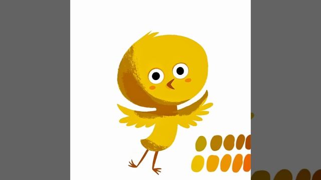 Рисую цыпленка в Procreate смотреть онлайн