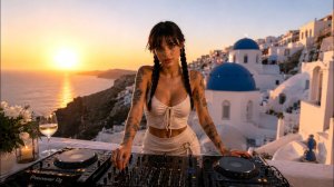 Atmospheric Dark House & Melodic Techno Mix in Santorini