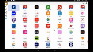 Тестирую приложение «Лайт HD TV» на своём родном планшете.