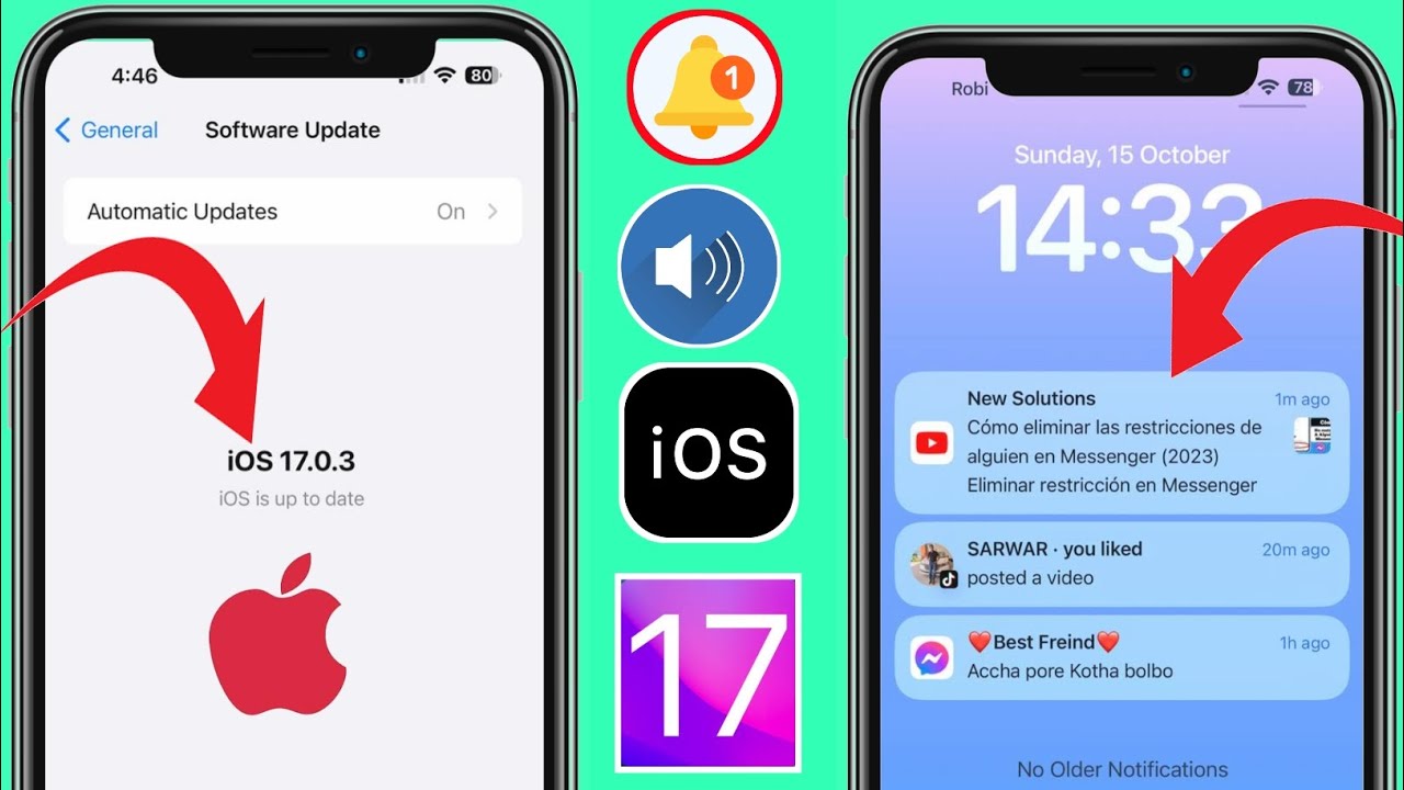 (iOs17) Как изменить звук уведомлений на IPhone (после обновления)