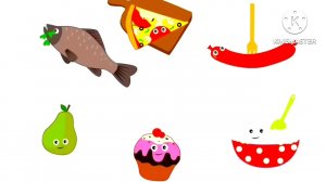 Совсем БЯКА! - Длинная развивающая песенка мультик про еду и разные продукты (Спрунки версия)