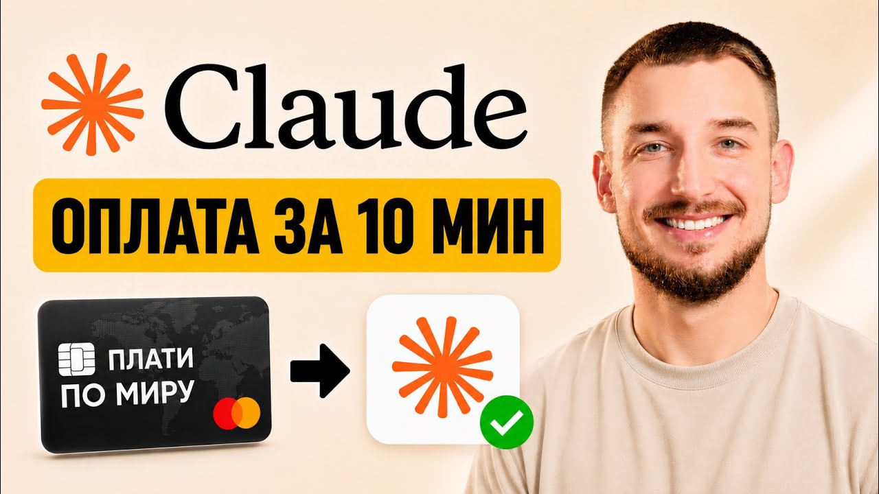 Как оплатить Claude Code из России за 10 минут — показываю с нуля смотреть онлайн