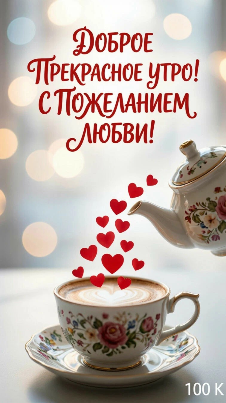 ЖЕЛАЮ ЛЮБВИ И УСПЕХОВ! ДОБРОЕ УТРО!