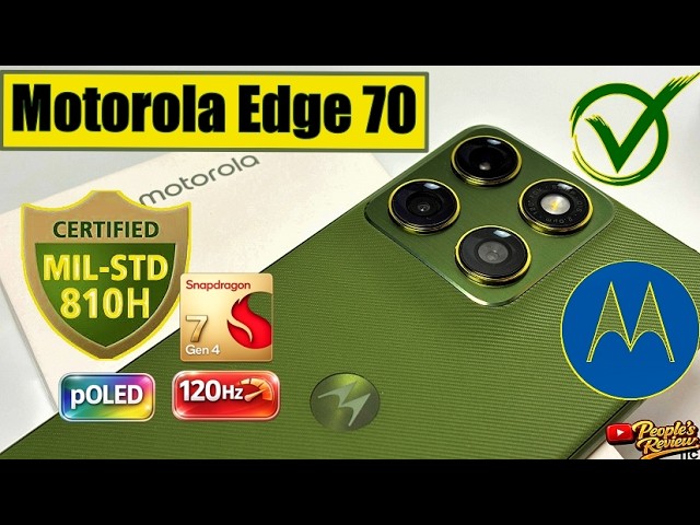 Обзор Motorola Edge 70 — ультратонкий смартфон с POLED ЧЕСТНЫЙ ОБЗОР | Стоит ли покупать? #edge70