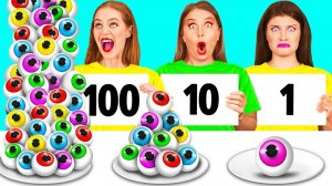 100 Слоев Еды Челлендж | Съедобная Битва от TeamTeen Challenge