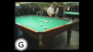 Бильярд из раннего.1999 Чемпионат России .. Русская Пирамида, Сталев - Соснин