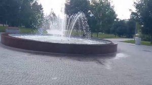 Фонтан в парке Петрова