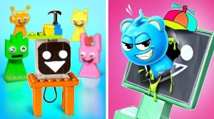 Мистер Забавный Компьютерный конструктор Lego или картонный? 📺💙 *Я открыл все коробки для штор от