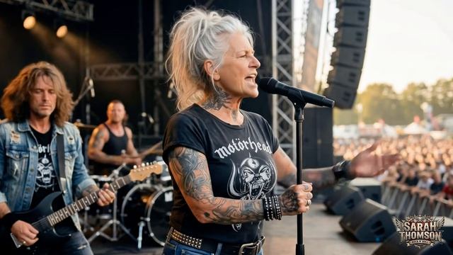 SARAH THOMSON's Epic Hard Rock Ballad That Rocked The Festival Crowd смотреть онлайн