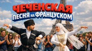 Чеченская песня на французском языке | Малика | Лезгинка в Париже