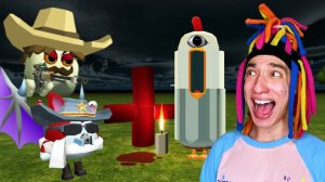 КИТАЙКА ПРОБУЕТ ВЫЗВАТЬ ГЛАЗОЕДА В CHICKEN GUN!