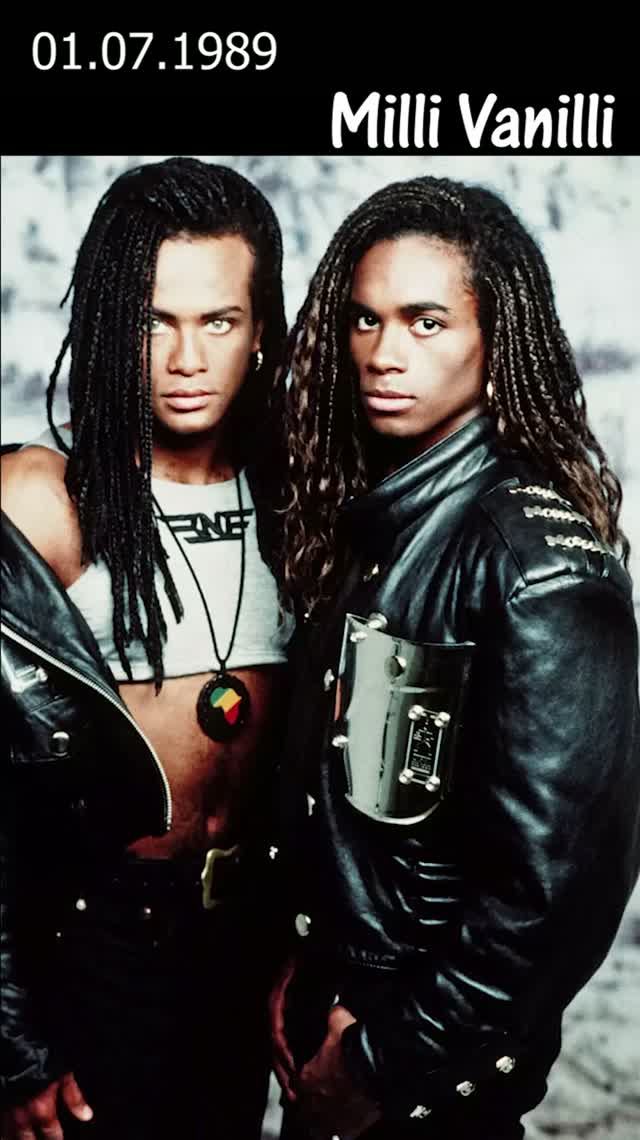 🎤 1 июля 1989: Milli Vanilli на вершине Billboard Hot 100!