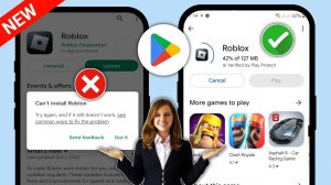 Исправление ошибки «Невозможно установить Roblox» в Google Play Store (обновление 2025 г.)