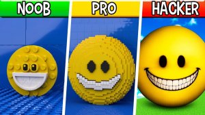 LEGO РЕАЛЬНЫЙ  VERITY Mод - Noob, Pro, HACKER!  Ужасающие Монстры!