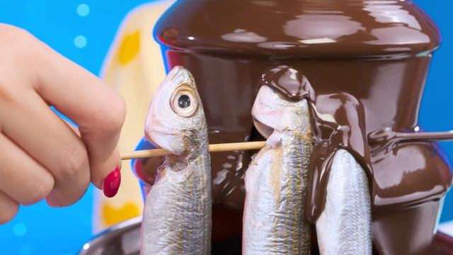Шоколадный Фонтан Челлендж # Съедобная Битва c Fun Teen смотреть онлайн