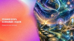 Новости из потока. Что важно делать в ближайшие 3 недели | Ченнелинг Numerorum