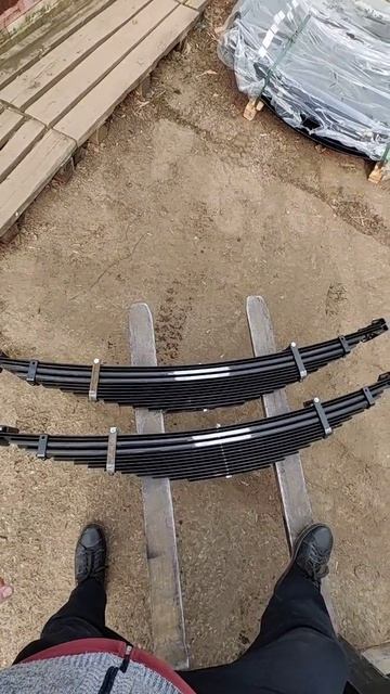Арт. 694 Комплект усиленных задних рессор Газон Некст для тяжёлых условий эксплуатации