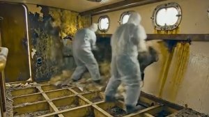 Нереальная трансформация от ржавого круизного лайнера до роскошного океанского особняка.
