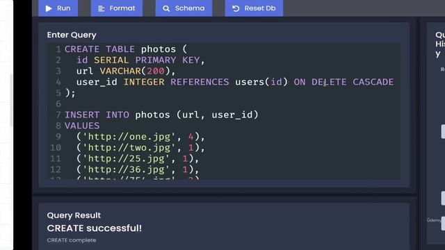 20. Testing Deletion Constraints смотреть онлайн