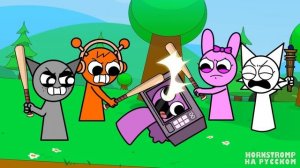 ЛИЛИ ИСТОКИ ПРОИСХОЖДЕНИЯ! Incredibox Sprunki Анимации_1