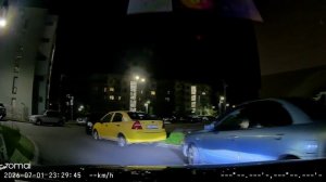 Видеорегистратор 70mai T400 передняя камера ночью