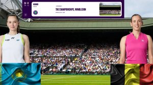 4/07 ⏰15:00 (2) 🇰🇿Елена Рыбакина - (25) 🇧🇪Элизе Мертенс/🏆Grand Slam 🇬🇧Уимболдон. 3-й круг