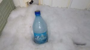 АККУМУЛЯТОР ХОЛОДА из снега с солью (1 часть эксперимента)