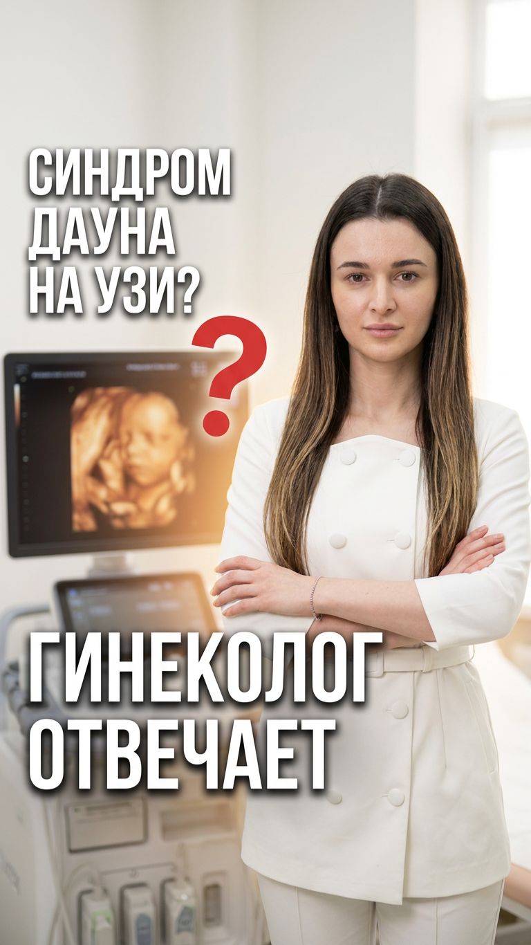 🧬 Почему УЗИ не диагностирует синдром Дауна