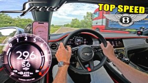 BENTLEY CONTINENTAL GTC МАКСИМАЛЬНАЯ СКОРОСТЬ на АВТОБАНЕ AutoTopNL
