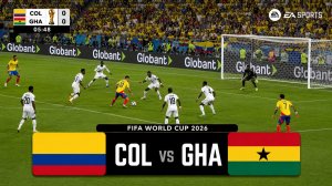 Колумбия — Гана | FIFA World Cup 2026 | WC26 Football Match | FC26 Gameplay
