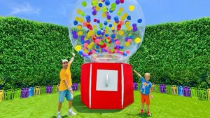 🍿 Крис и Приключение с гигантским автоматом с конфетами