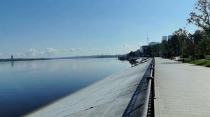 Пермь. Набережная. Левый берег Камы.