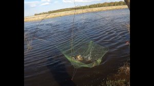 РЫБАЛКА НА ПАУК ПОДЪЁМНИК ПУСТЫХ ЗАБРОСОВ ПОЧТИ НЕТ