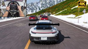 Porsche 911 GT3 RS VS Supercars Forza Horizon 6
