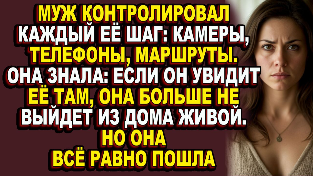 Истории из жиз|Её муж был тираном, но в тот вечер он впервые увидел в её глазах не страх, а приговор