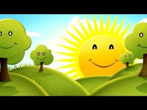 Оранжевая песня - караоке для детей - песенки для детей