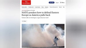 ‼️🇺🇸🇪🇺 США сокращают военное присутствие в Европе, опасаясь эскалации с Россией, — The Economist